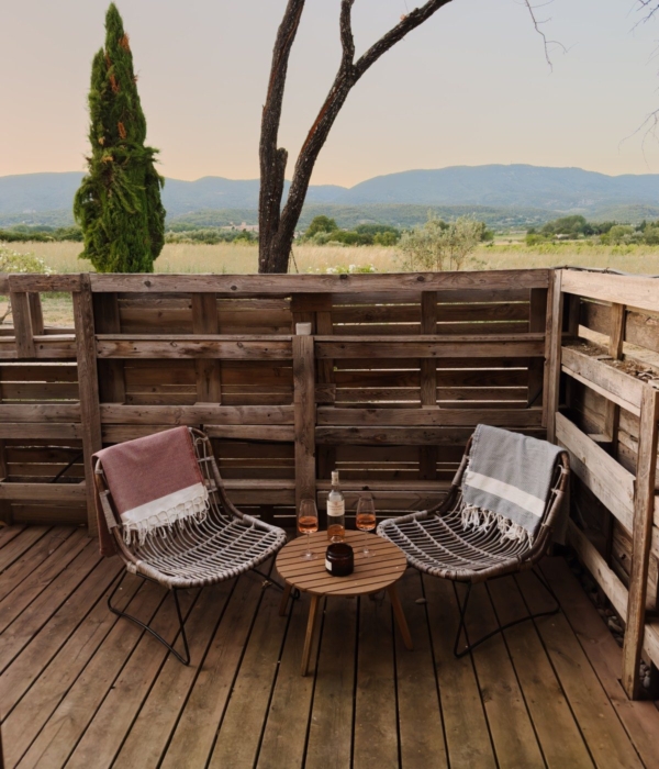 Chambre Tendresse, Domaine La Parpaille, Gästezimmer im Luberon