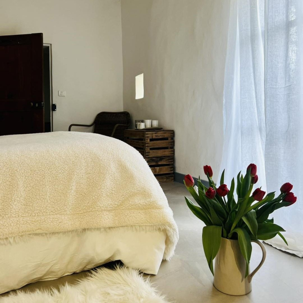 Chambre Tendresse, Domaine La Parpaille, Gästezimmer im Luberon
